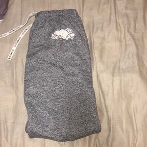 Salt and pepper roots pants